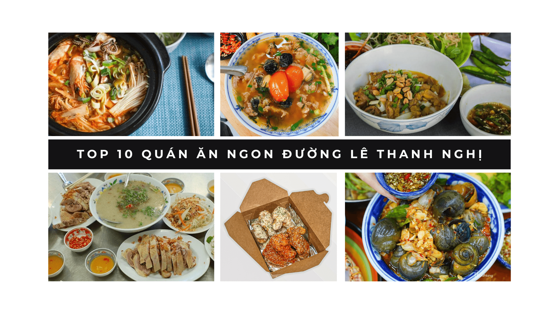 quán ăn ngon đường Lê Thanh Nghị Đà Nẵng