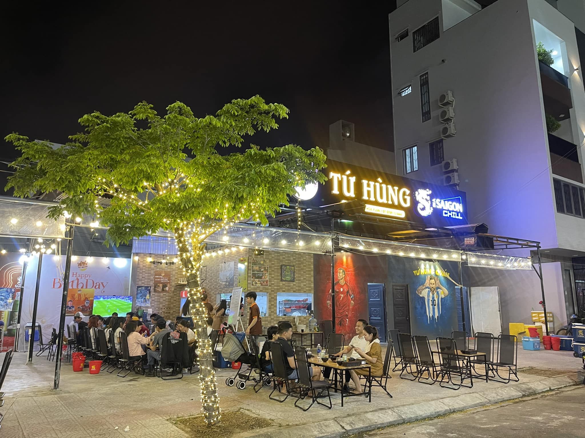 Quán nhậu Tứ Hùng