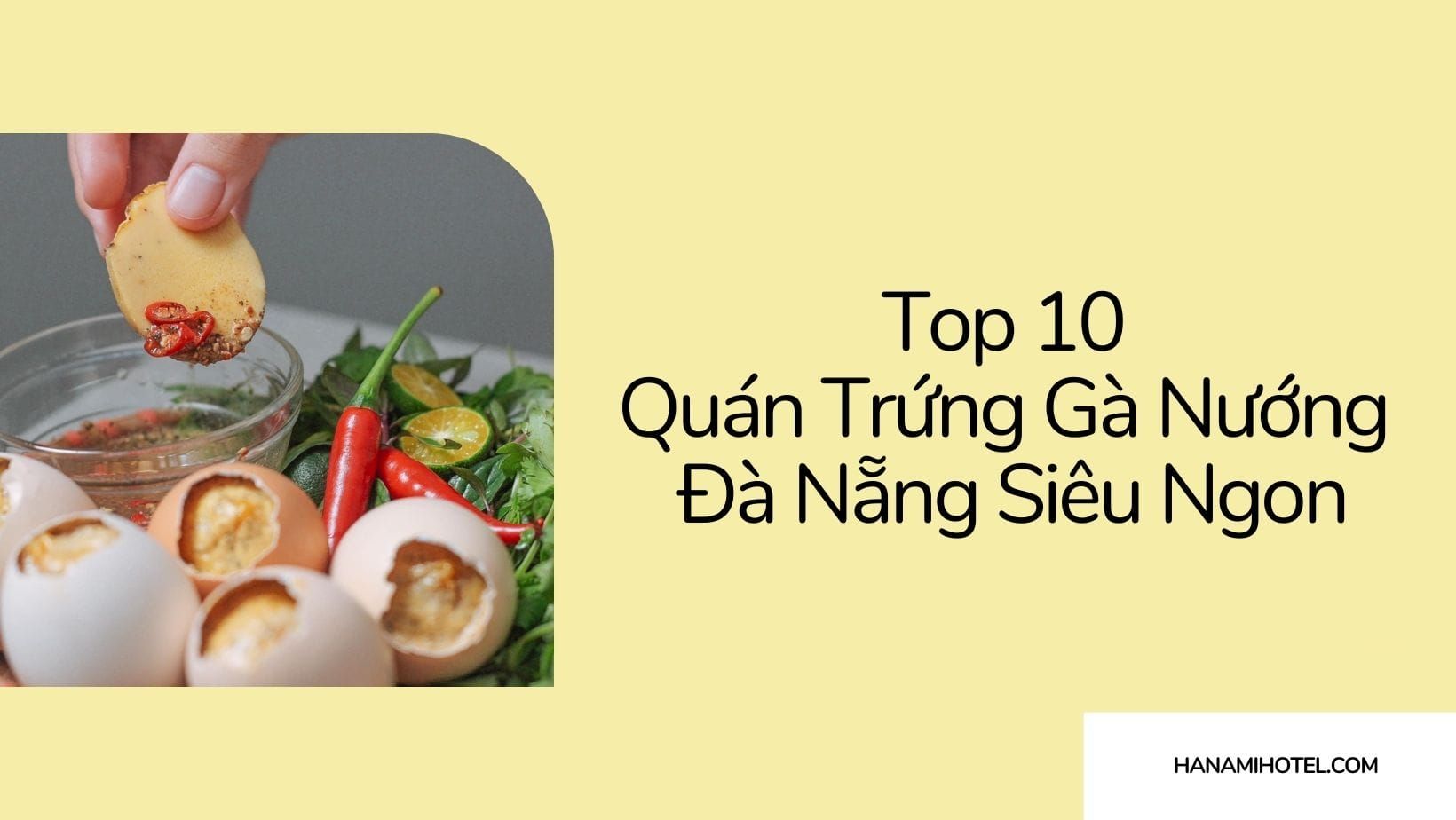 trứng gà nướng Đà Nẵng
