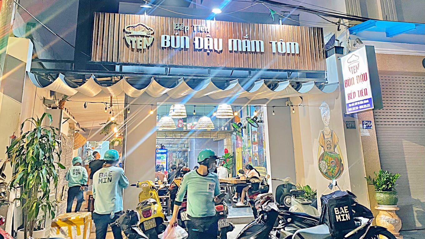 Bún đậu mắm tôm Bếp Tiên