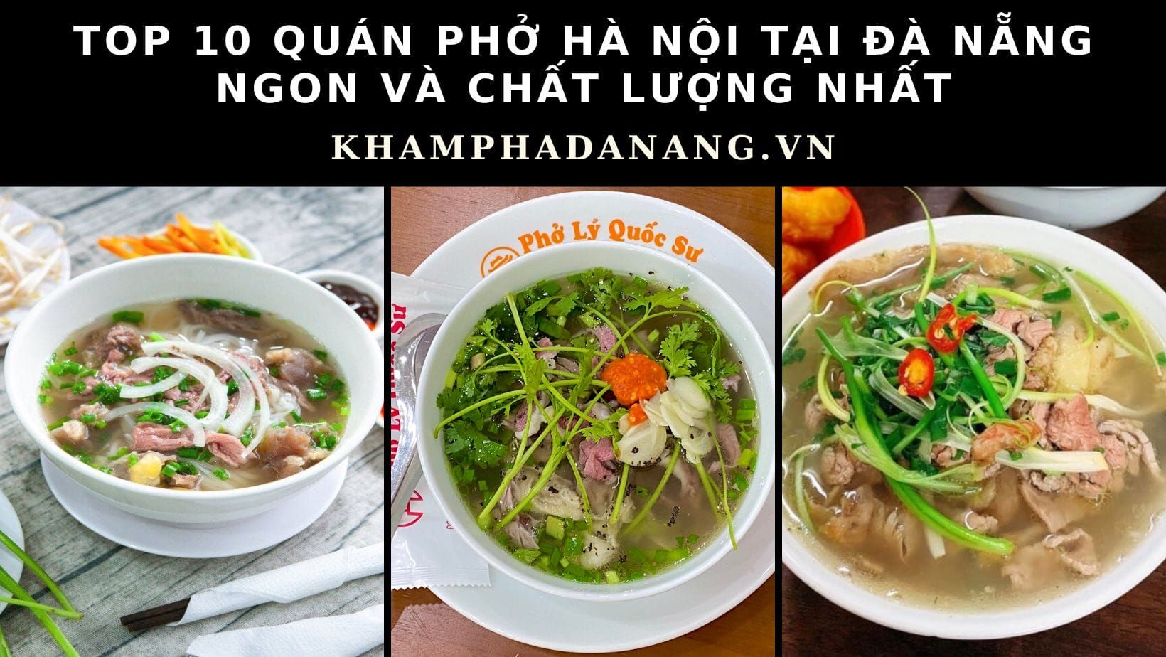 Quán phở Hà Nội tại Đà Nẵng