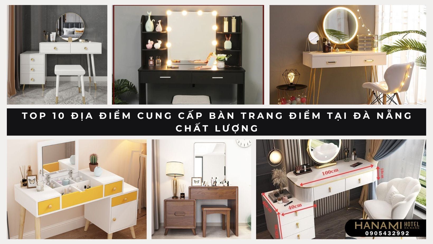 bàn trang điểm tại Đà Nẵng