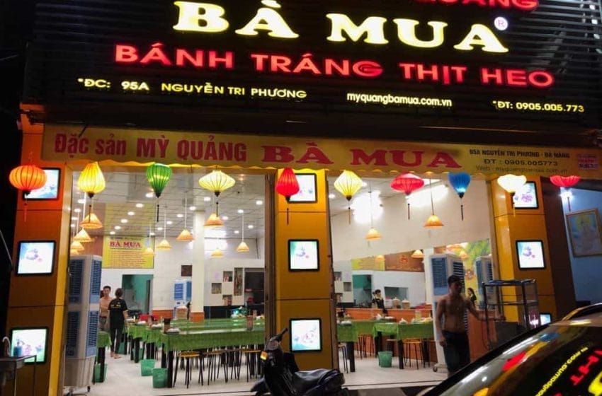 mì quảng bà mua Đà Nẵng