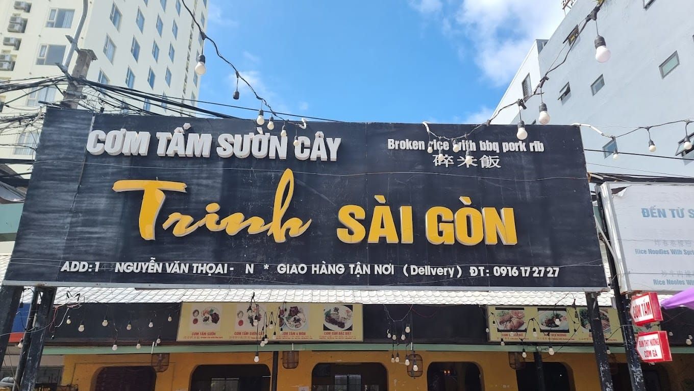 Cơm tấm sườn cây Trinh