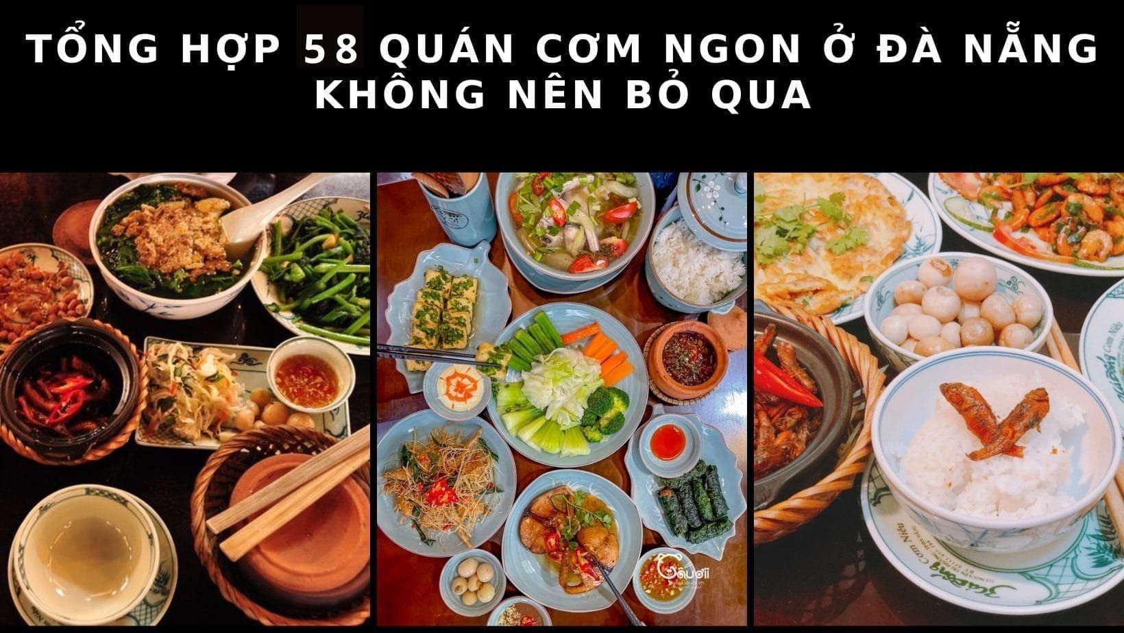 quán cơm ngon ở Đà Nẵng