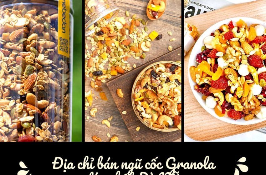 Địa chỉ bán ngũ cốc Granola uy tín nhất Đà Nẵng