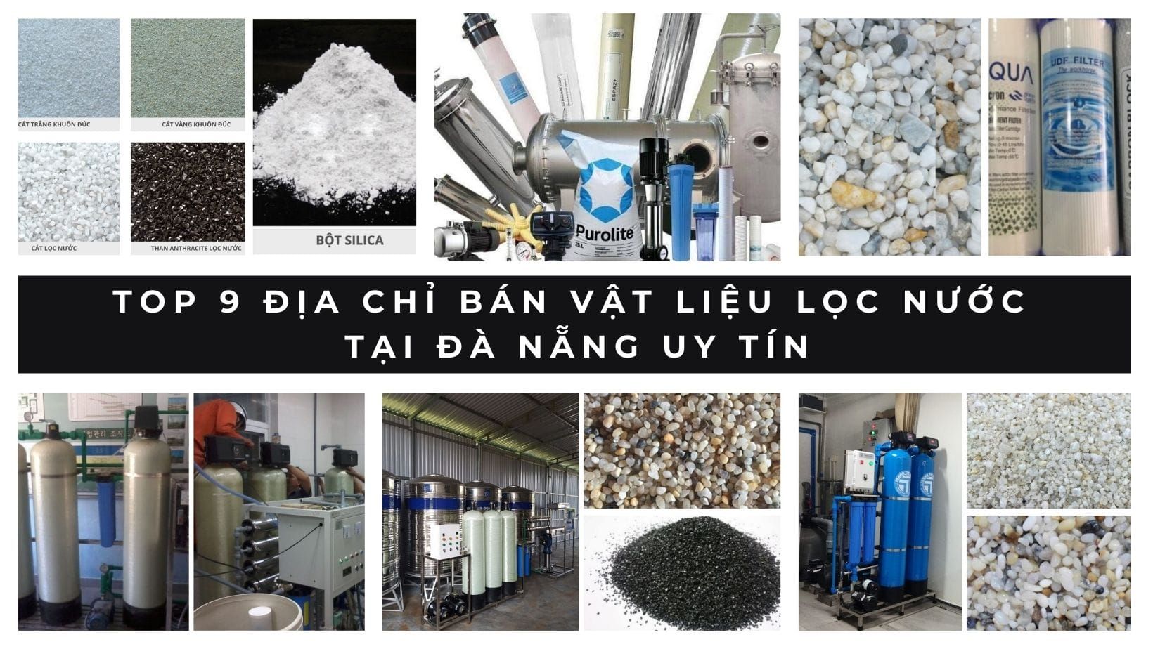 bán vật liệu lọc nước tại Đà Nẵng