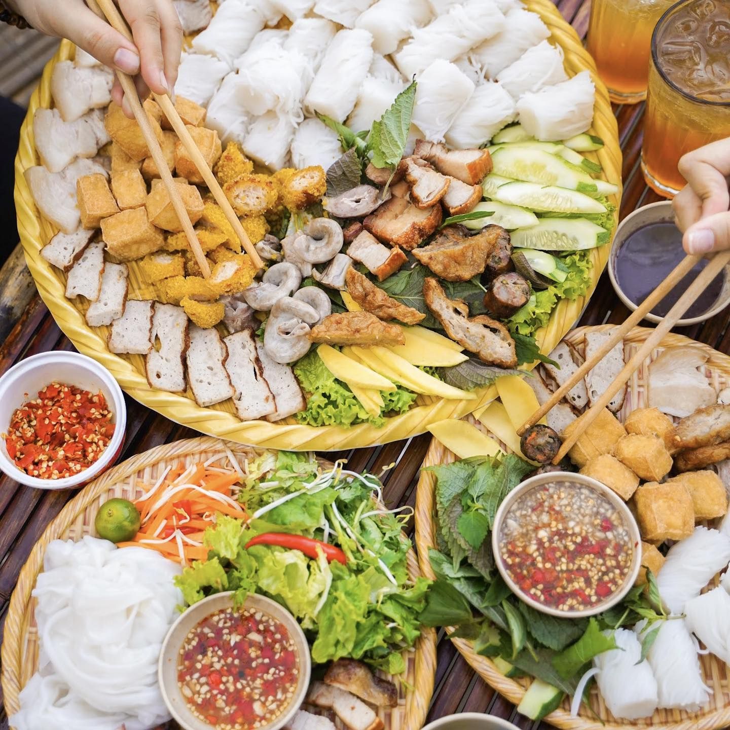 Bún đậu mắm tôm Nhà Cám