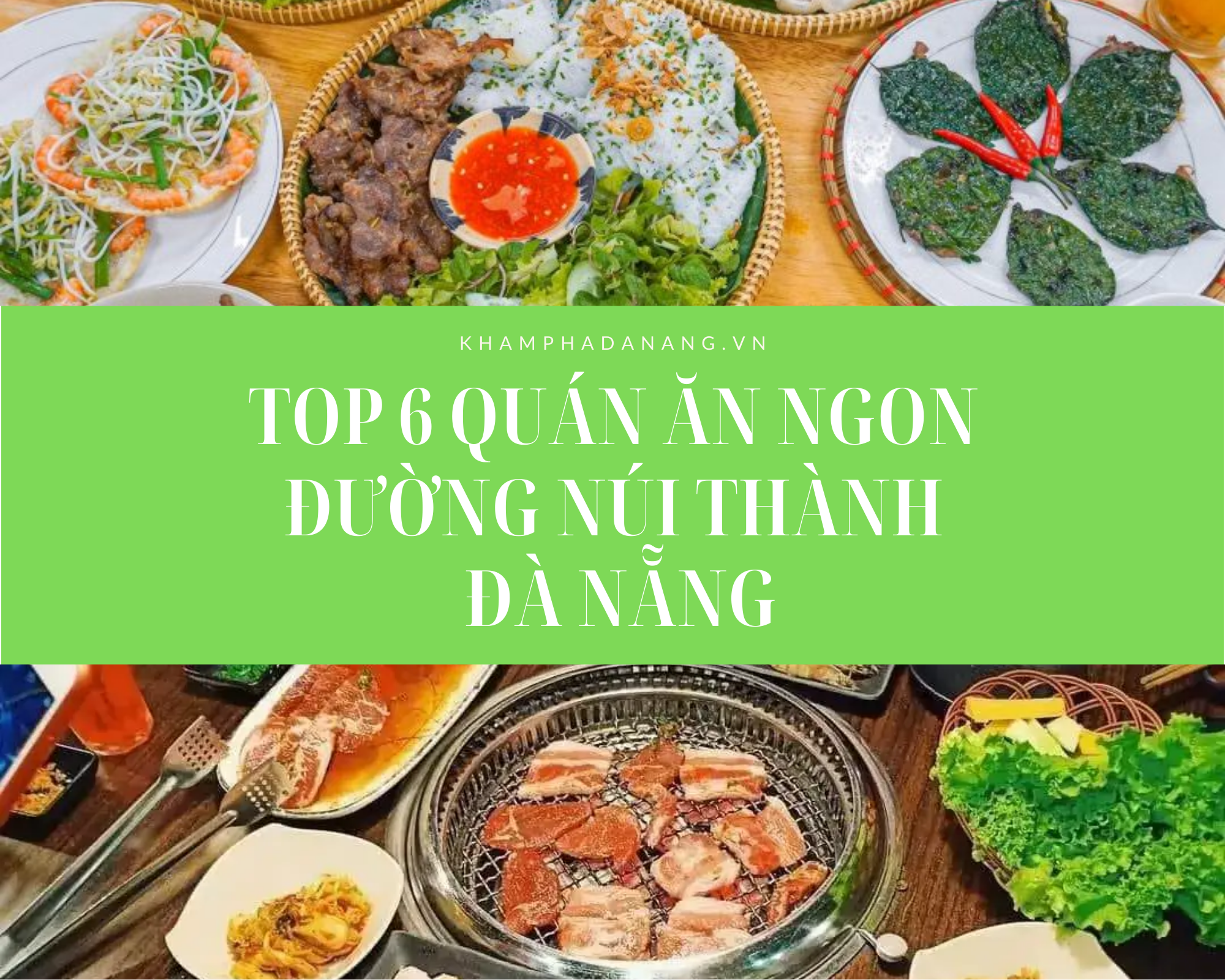 Quán ăn ngon đường Núi Thành Đà Nẵng