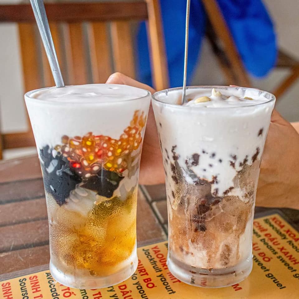 Chè xoa xoa hạt lựu Đà Nẵng