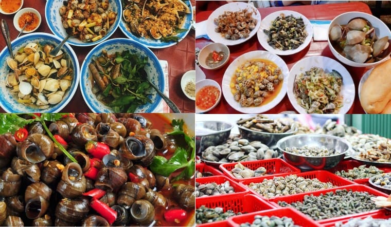 quán ốc ngon Đà Nẵng