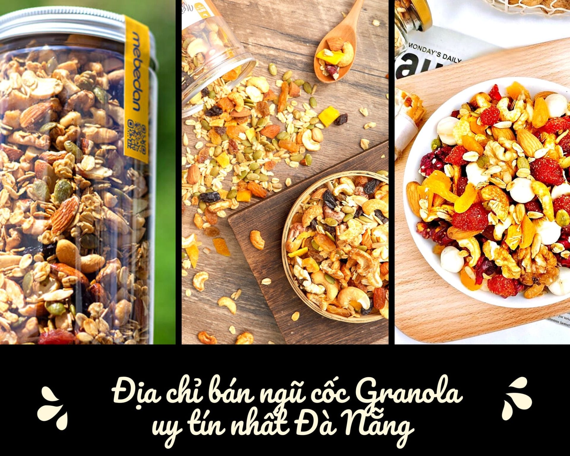 Địa chỉ bán ngũ cốc Granola uy tín nhất Đà Nẵng