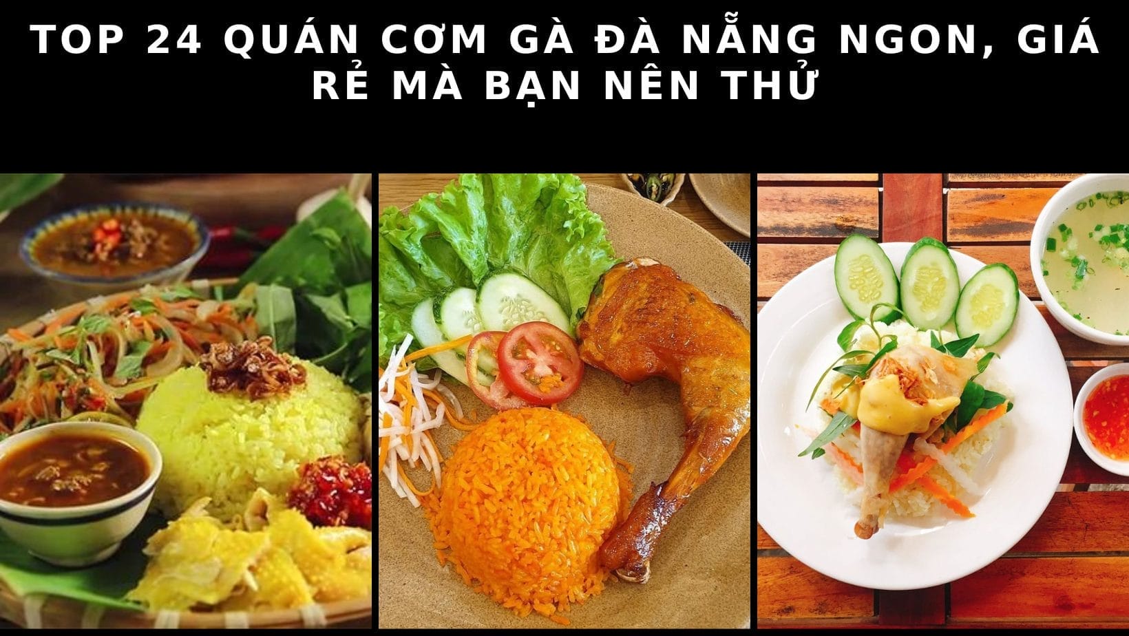 quán cơm gà Đà Nẵng ngon