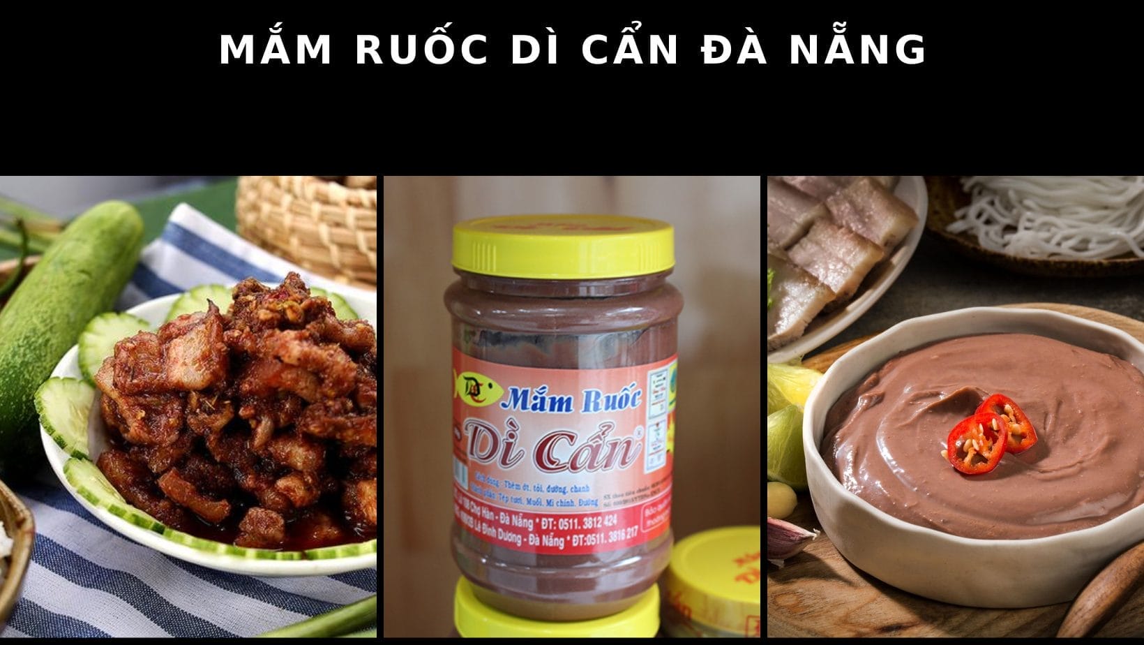 Mắm Ruốc Dì Cẩn Đà Nẵng