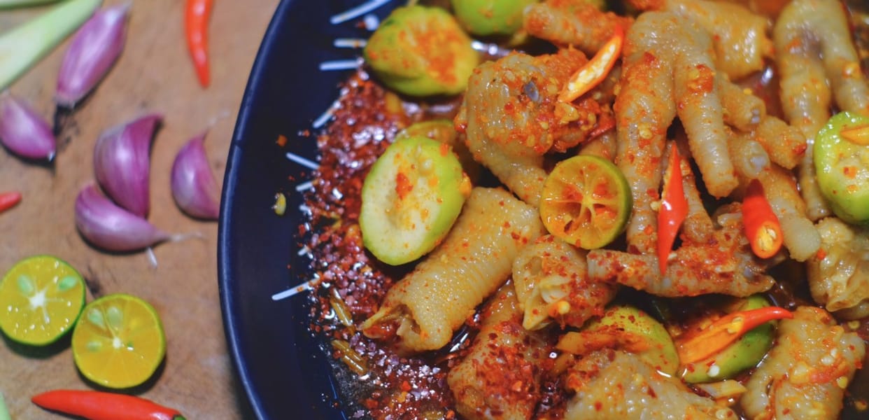 quán chân gà sả tắc Đà Nẵng ngon