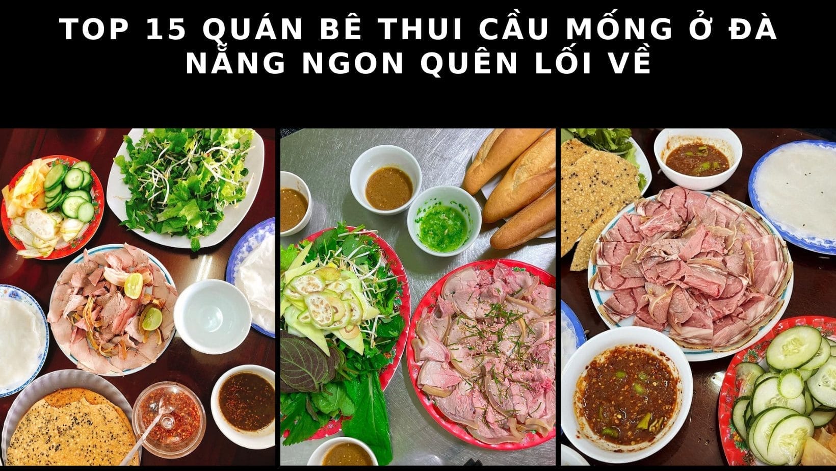 quán bê thui cầu mống ở đà nẵng
