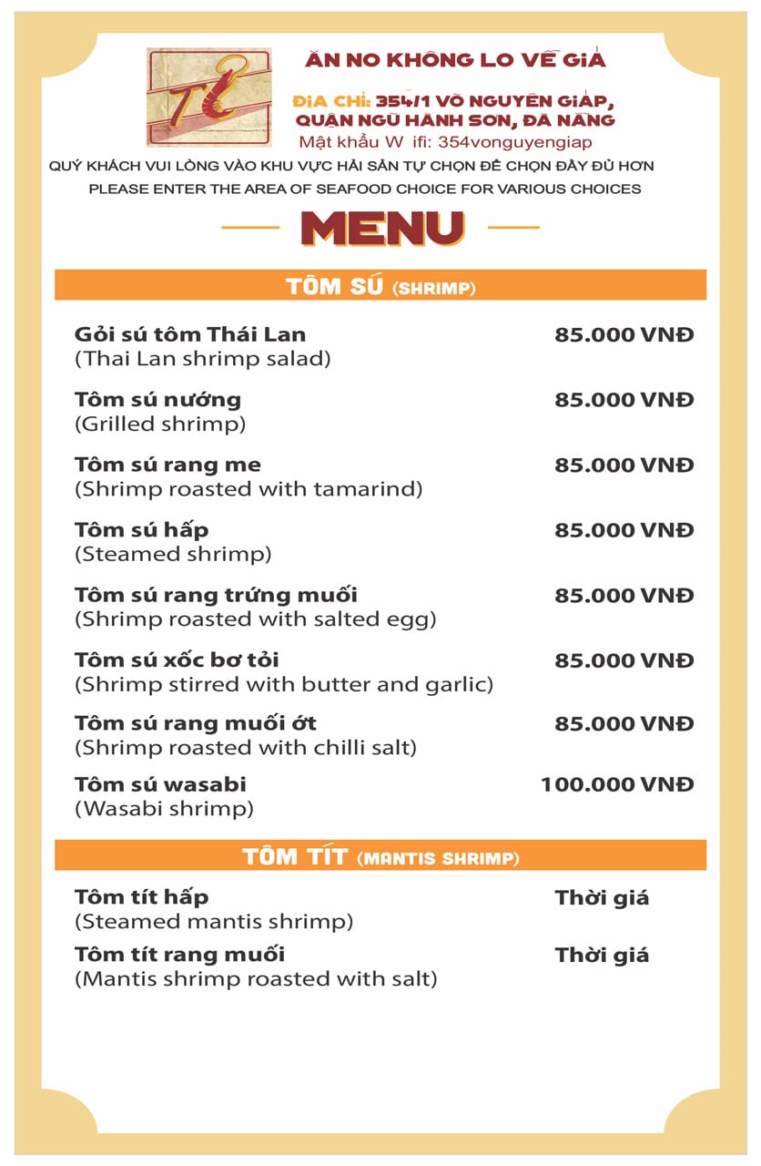 Hải Sản Thời Cổ Đà Nẵng