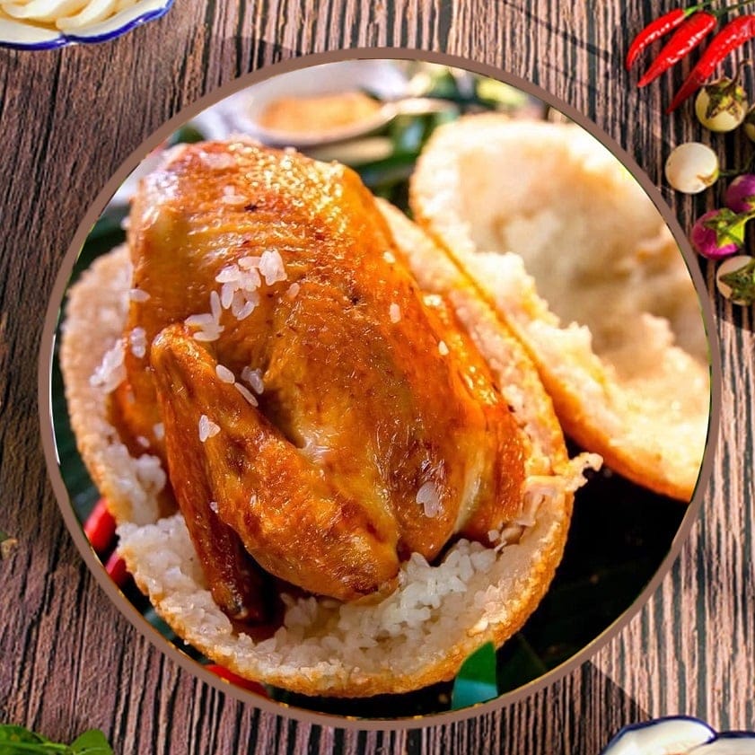 gà bó xôi đà nẵng