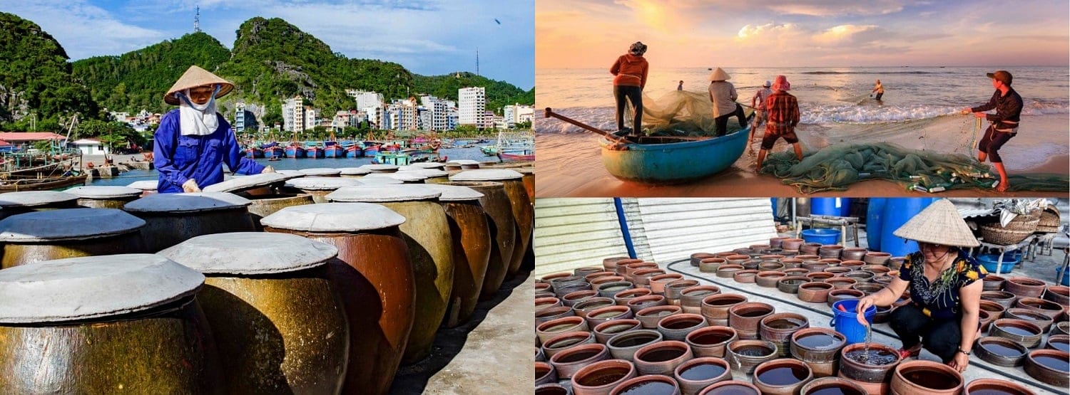 làng nước mắm Nam ô