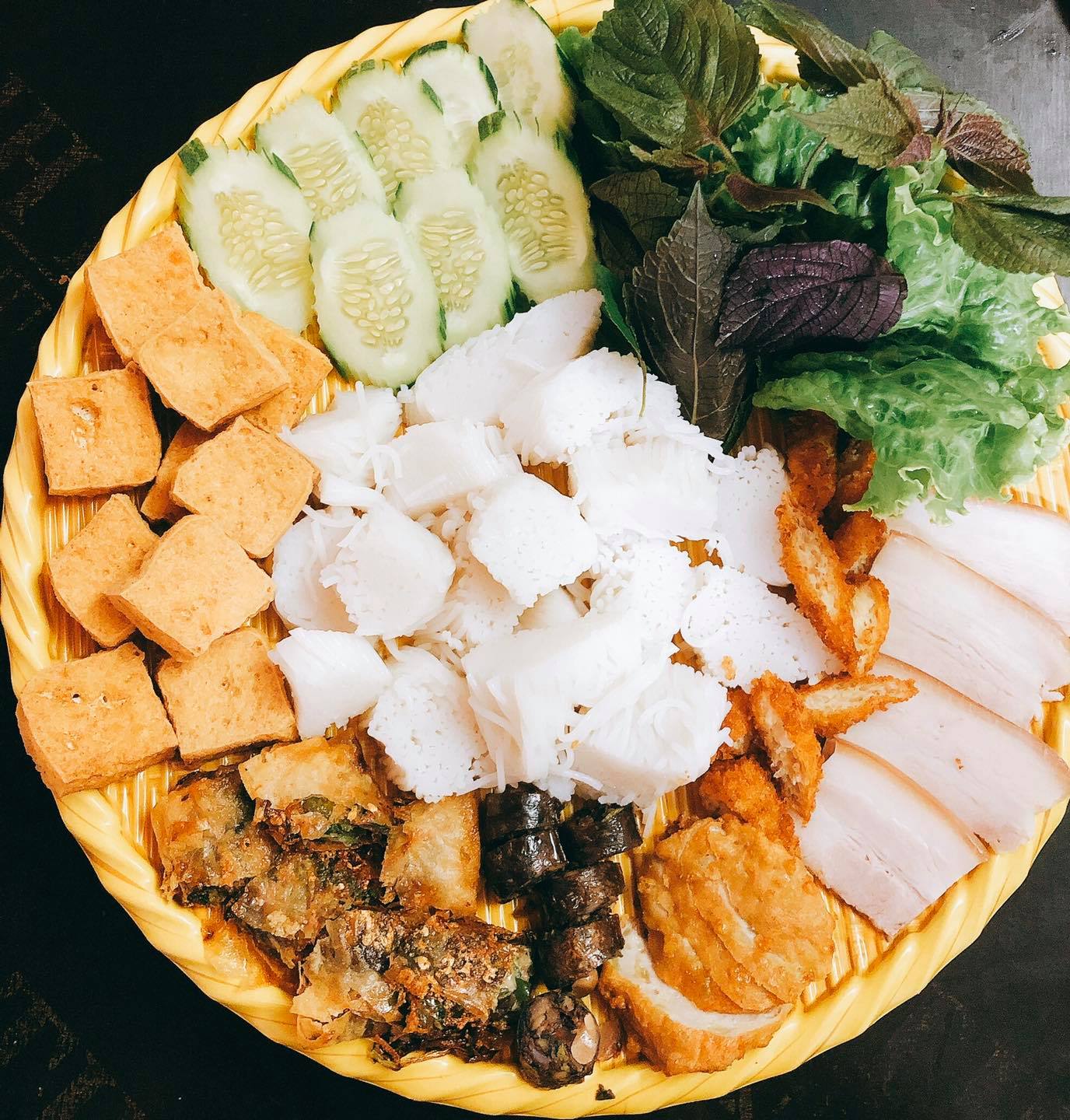 bun dau mam tom da nang bun dau co ba