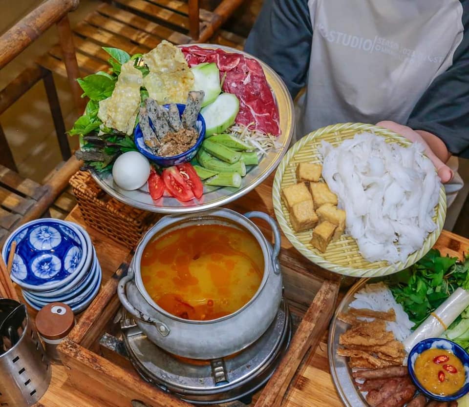 Bún đậu mắm tôm tại Đà Nẵng