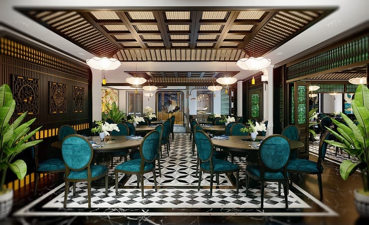 Đơn vị thiết kế nội thất nhà hàng Đà Nẵng