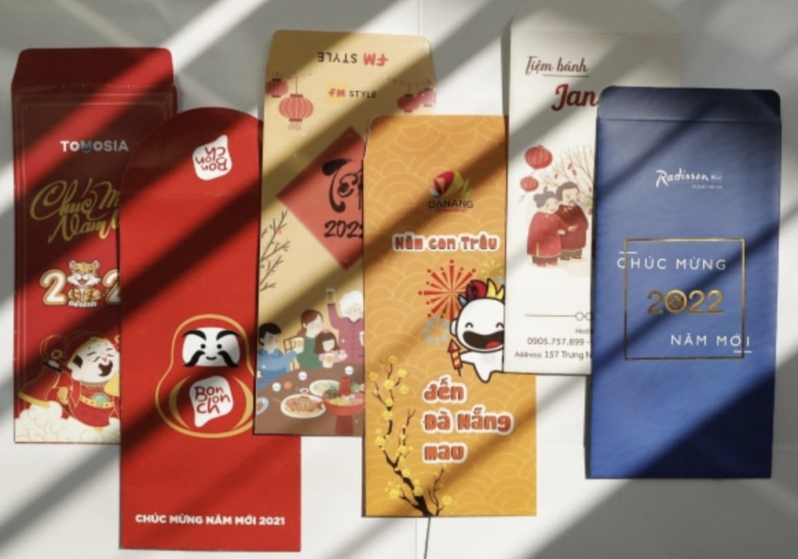 in bao lì xì tại Đà Nẵng