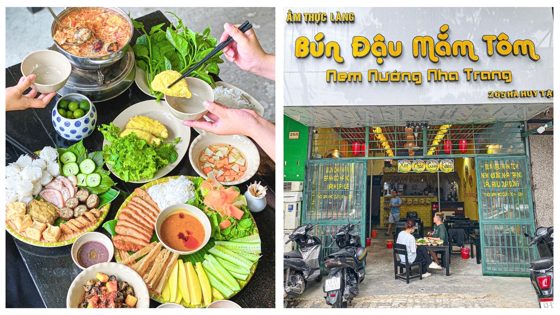 quán ăn ngon đường Hà Huy Tập