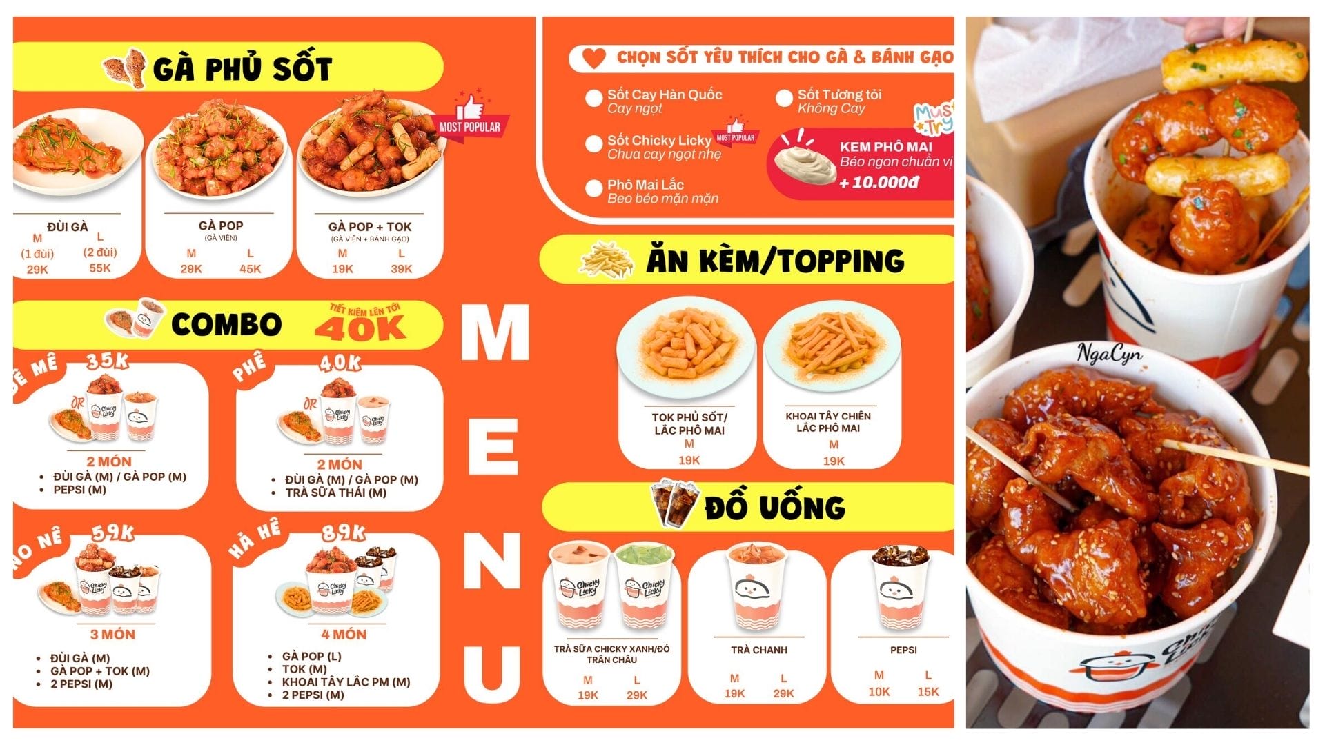 quán ăn ngon đường Hà Huy Tập