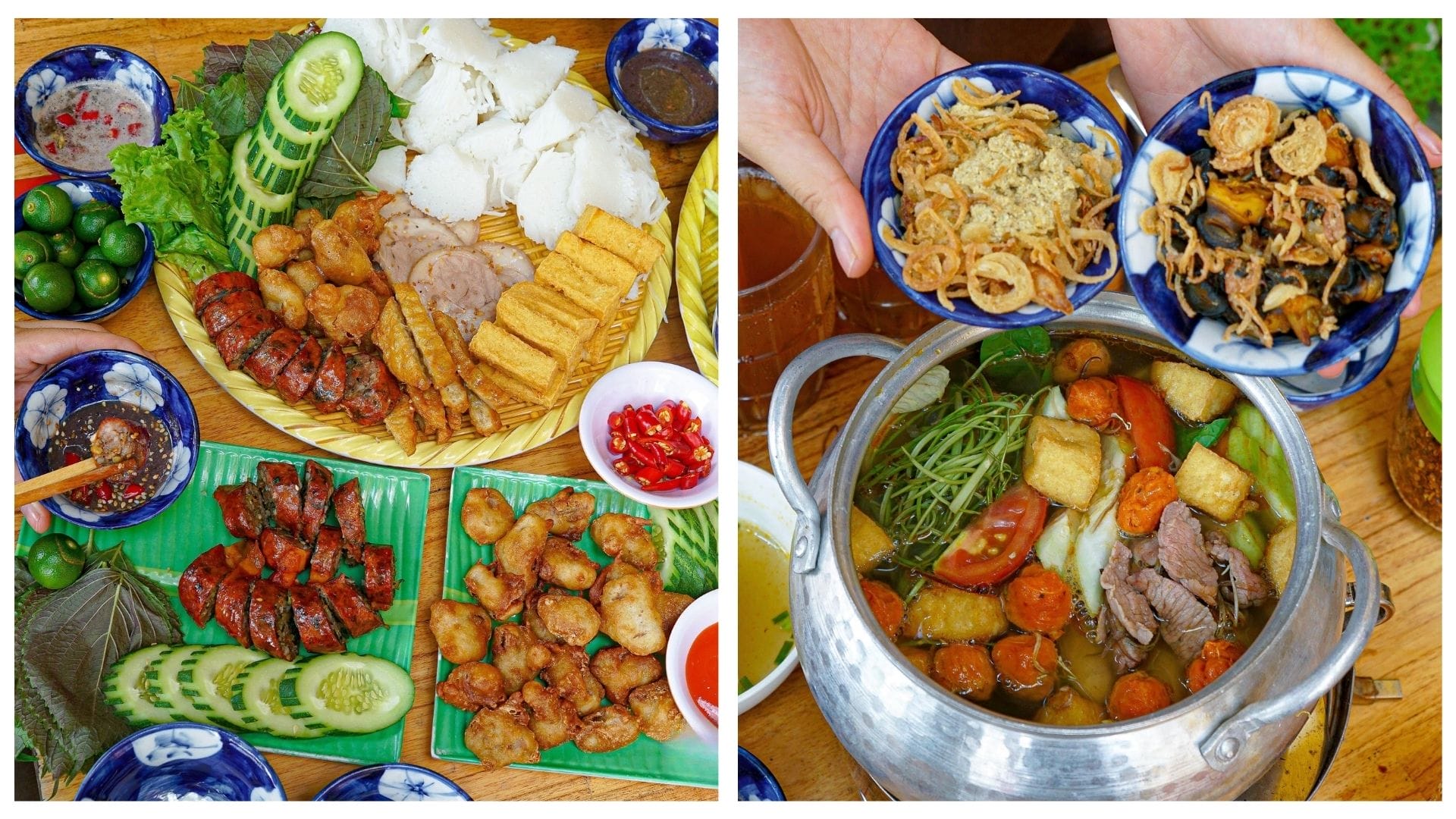 quán ăn ngon đường Hà Huy Tập