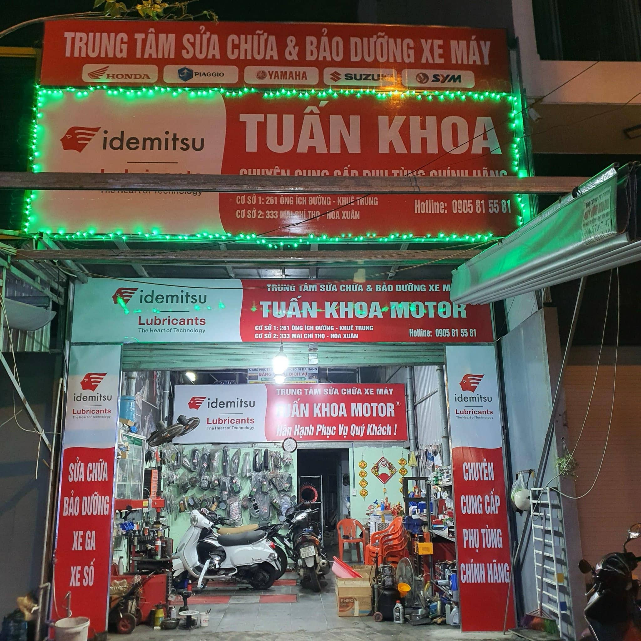 địa chỉ sửa xe máy uy tín tại Đà Nẵng