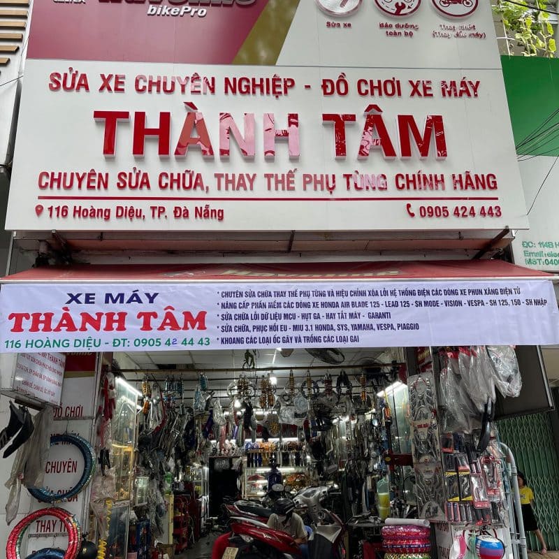 địa chỉ sửa xe máy uy tín tại Đà Nẵng