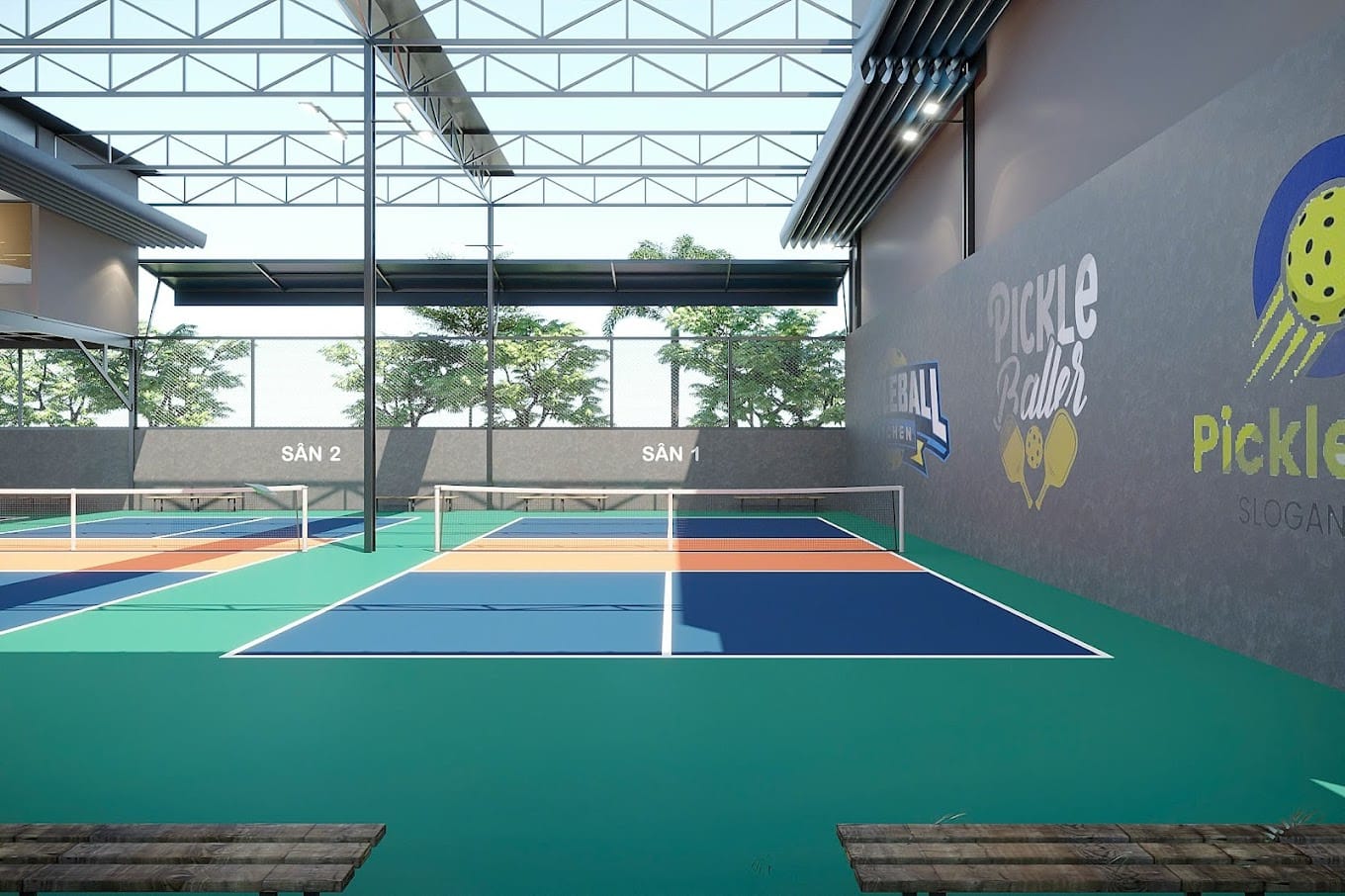 Sân Pickleball ở Đà Nẵng