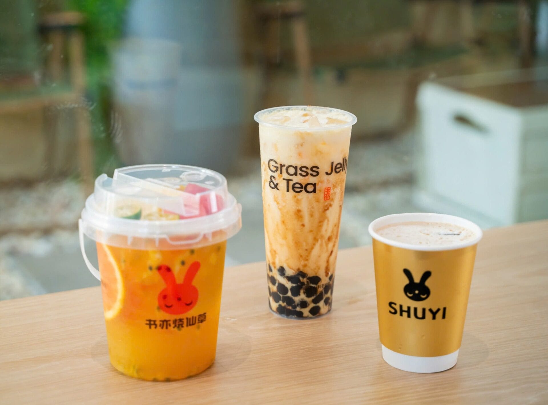 SHUYI Grass Jelly & Tea