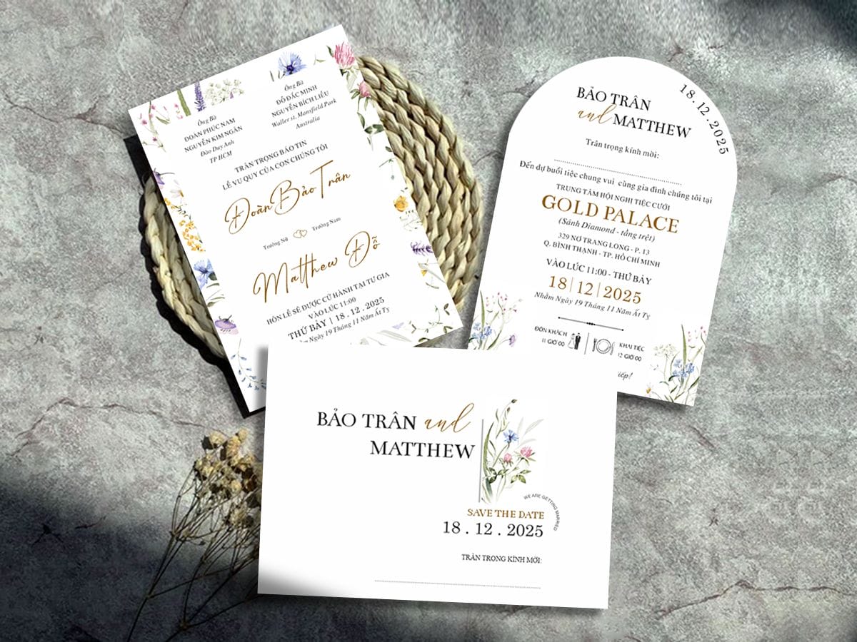 Tiệm in thiệp cưới Rồng Vàng