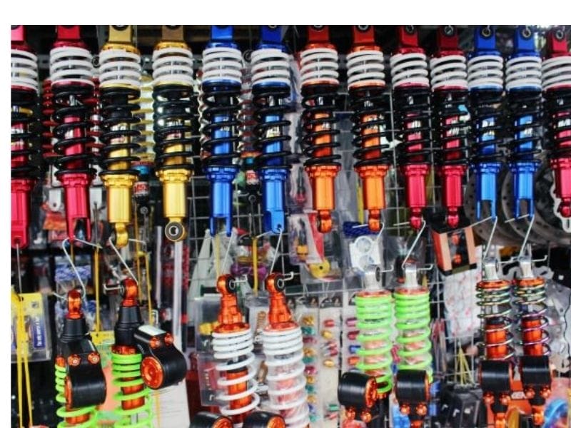 Cửa hàng phụ tùng xe máy tại Đà Nẵng