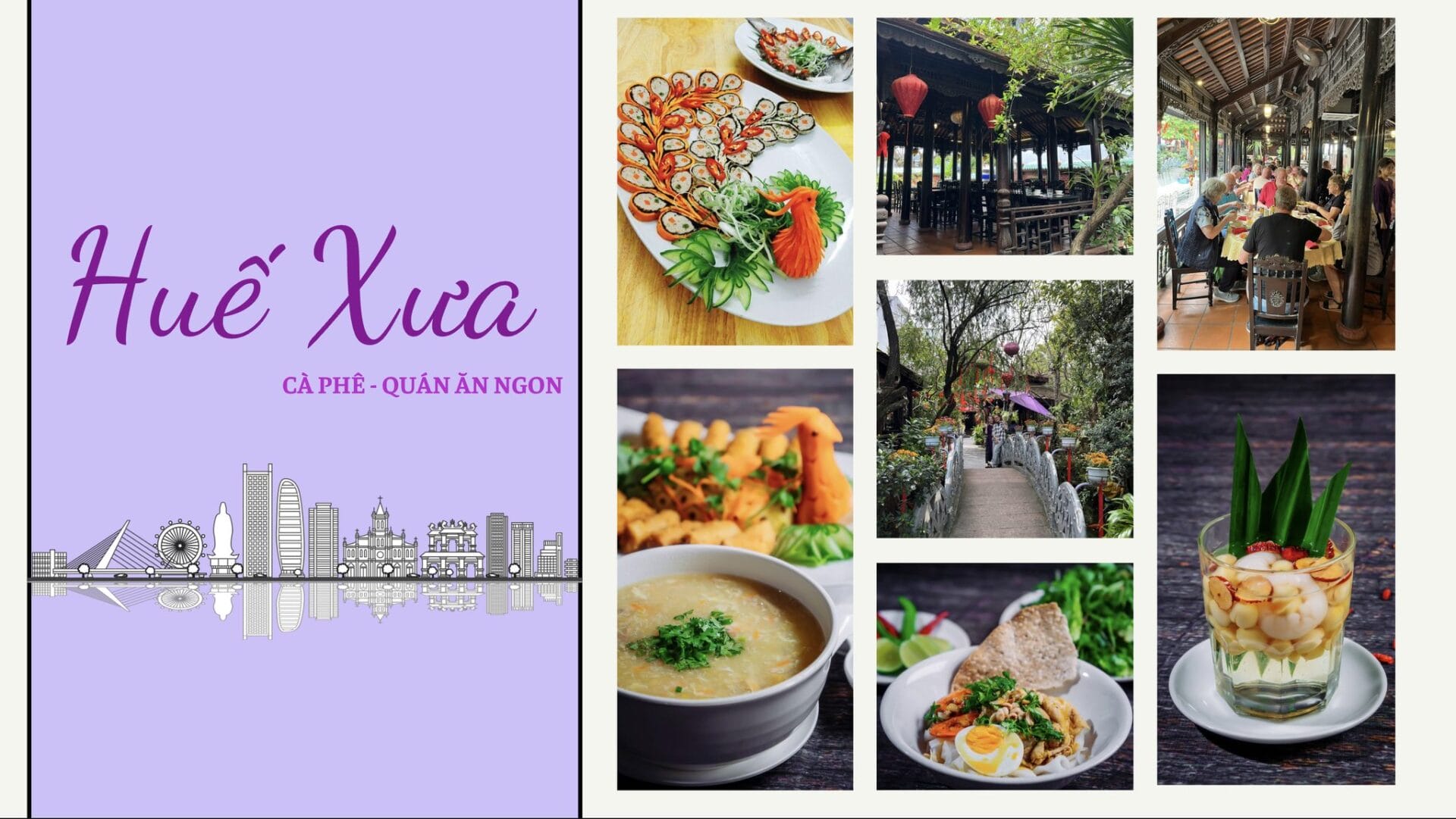 hue xua nha hang cafe