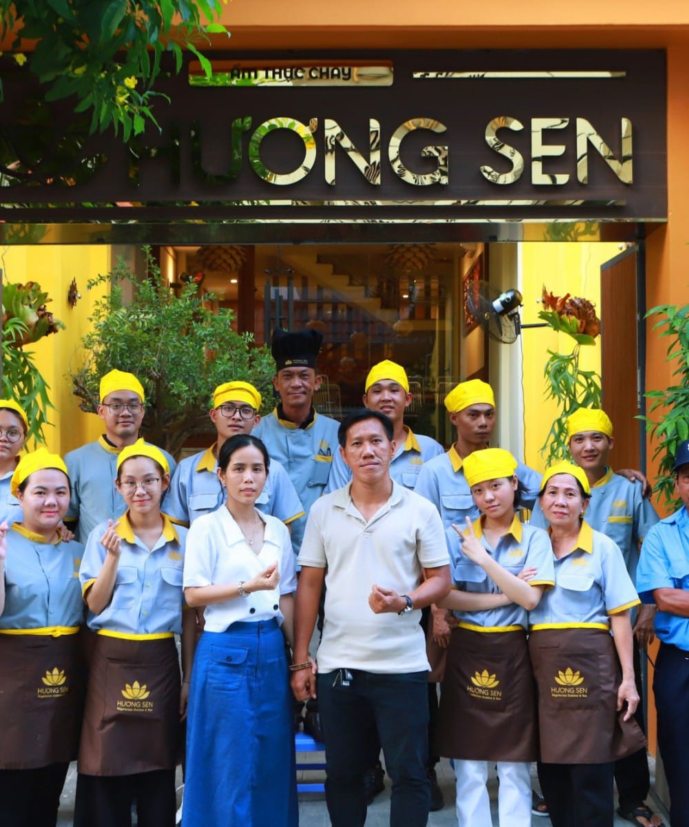 nha hang chay huong sen
