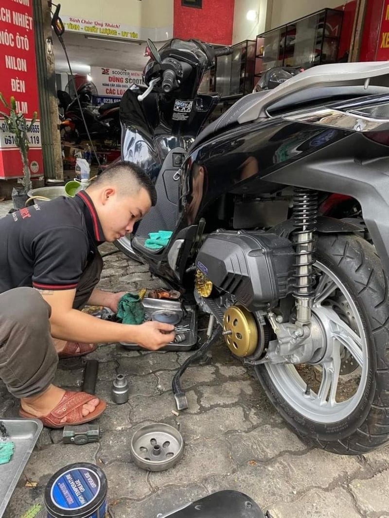 sua chua xe may anh dat