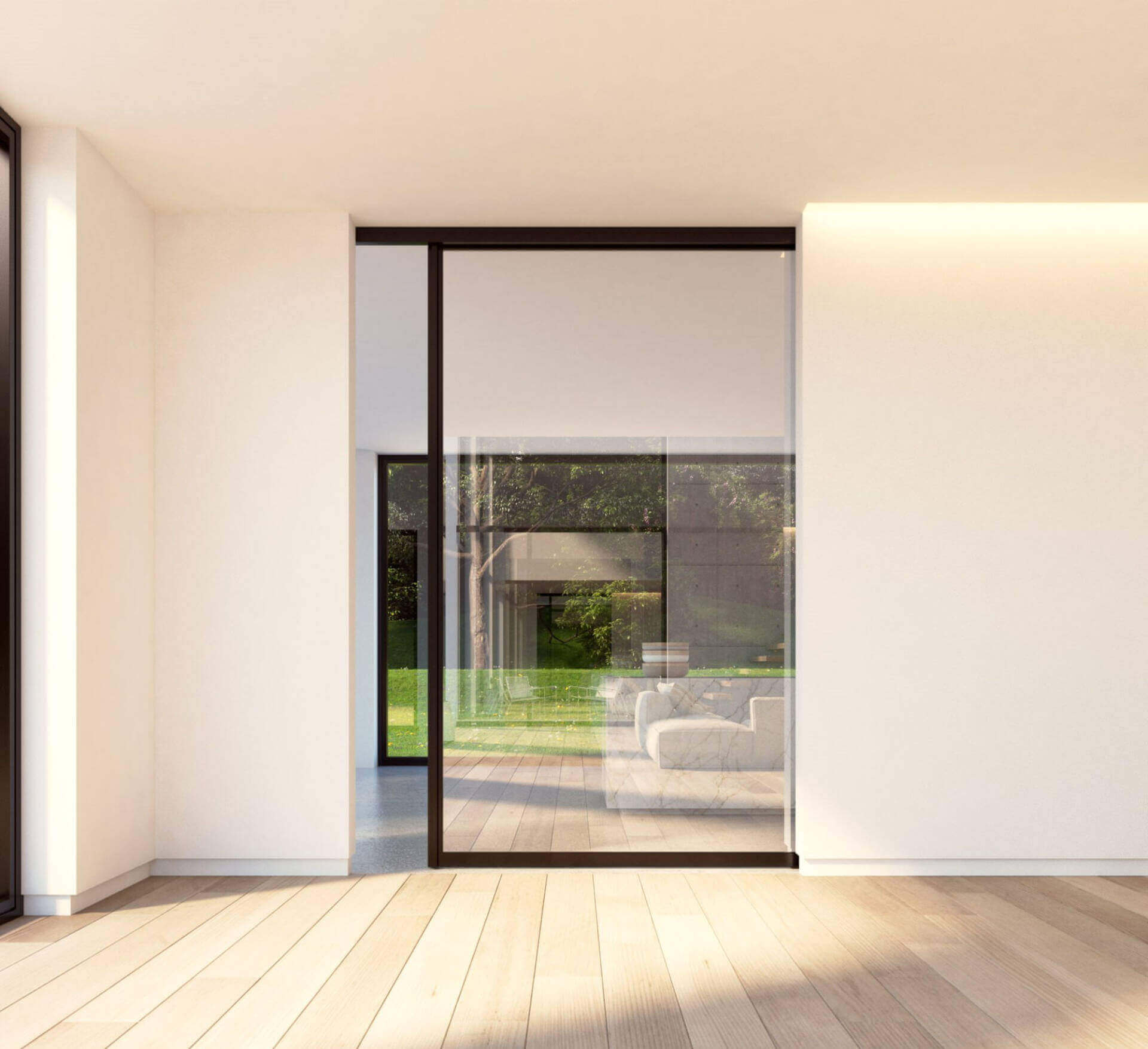 Cửa nhựa âm tường