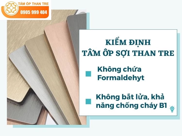 tấm ốp than tre trắng kem